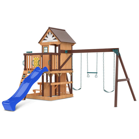 Lifespan Kids Swing Sets & Playsets Coventry Play Centre Set with Blue Slide - Lifespan Kids - OUT OF STOCK eta end Oct (preorder available now) 9347166078612 LKPC-COVEN-BLU Buy online : Coventry Play Centre Set with Blue Slide - Lifespan Kids Happy Active Kids Australia