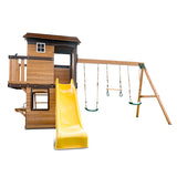 Darlington Play Centre Swing Set with Yellow Slide - Lifespan Kids - OUT OF STOCK eta mid-late April (preorder available now)