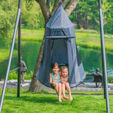 gobaplay Swing Sets & Playsets gobaplay® Single Swing Set with Tent Nest (FREE SHIPPING) 664734000561 GPSSTSWAN Happy Active Kids Australia