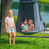 gobaplay Swing Sets & Playsets gobaplay® Single Swing Set with Tent Nest (FREE SHIPPING) 664734000561 GPSSTSWAN Happy Active Kids Australia