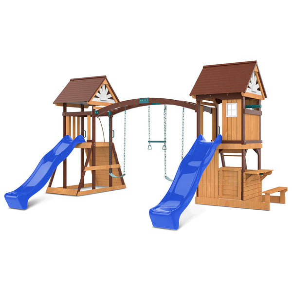 Lifespan Kids Play Centres Armadale Play Centre with Blue Slides - Lifespan Kids 9347166078629 LKPC-ARMAD-BLU Buy online : Armadale Play Centre with Blue Slides - Lifespan Kids Happy Active Kids Australia