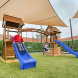 Lifespan Kids Play Centres Armadale Play Centre with Blue Slides - Lifespan Kids 9347166078629 LKPC-ARMAD-BLU Buy online : Armadale Play Centre with Blue Slides - Lifespan Kids Happy Active Kids Australia