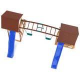 Lifespan Kids Play Centres Armadale Play Centre with Blue Slides - Lifespan Kids 9347166078629 LKPC-ARMAD-BLU Buy online : Armadale Play Centre with Blue Slides - Lifespan Kids Happy Active Kids Australia