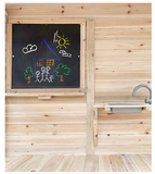 Lifespan Kids Play Houses Kingston Cubby House with Monkey Bars, Swings and Yellow Slide - Lifespan Kids - OUT OF STOCK eta end Sept (preorder available now) 9347166060495 LKCH-KING-YEL Kingston Cubby House with Monkey Bars, Swings and Yellow Slide  Happy Active Kids Australia