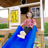 Lifespan Kids Play Houses Warrigal Cubby House with Blue Slide - Lifespan Kids 9347166078469 LKCH-WARR-BLU Buy online: Warrigal Cubby House with Blue Slide - Lifespan Kids Happy Active Kids Australia