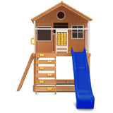 Lifespan Kids Play Houses Warrigal Cubby House with Blue Slide - Lifespan Kids 9347166078469 LKCH-WARR-BLU Buy online: Warrigal Cubby House with Blue Slide - Lifespan Kids Happy Active Kids Australia