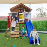 Lifespan Kids Play Houses Warrigal Cubby House with Blue Slide - Lifespan Kids 9347166078469 LKCH-WARR-BLU Buy online: Warrigal Cubby House with Blue Slide - Lifespan Kids Happy Active Kids Australia