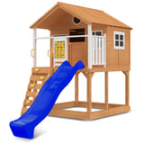 Lifespan Kids Play Houses Warrigal Cubby House with Blue Slide - Lifespan Kids 9347166078469 LKCH-WARR-BLU Buy online: Warrigal Cubby House with Blue Slide - Lifespan Kids Happy Active Kids Australia