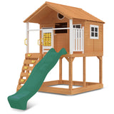 Lifespan Kids Play Houses Warrigal Cubby House with Green Slide - Lifespan Kids 9347166078452 LKCH-WARR-GRN Buy online: Warrigal Cubby House with Green Slide - Lifespan Kids Happy Active Kids Australia