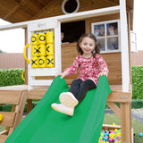 Lifespan Kids Play Houses Warrigal Cubby House with Green Slide - Lifespan Kids 9347166078452 LKCH-WARR-GRN Buy online: Warrigal Cubby House with Green Slide - Lifespan Kids Happy Active Kids Australia