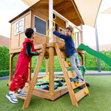 Lifespan Kids Play Houses Warrigal Cubby House with Green Slide - Lifespan Kids 9347166078452 LKCH-WARR-GRN Buy online: Warrigal Cubby House with Green Slide - Lifespan Kids Happy Active Kids Australia