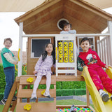 Lifespan Kids Play Houses Warrigal Cubby House with Yellow Slide - Lifespan Kids 9347166078445 LKCH-WARR-YEL Buy online: Warrigal Cubby House with Yellow Slide - Lifespan Kids Happy Active Kids Australia