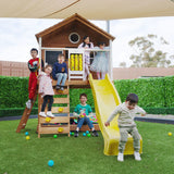 Lifespan Kids Play Houses Warrigal Cubby House with Yellow Slide - Lifespan Kids 9347166078445 LKCH-WARR-YEL Buy online: Warrigal Cubby House with Yellow Slide - Lifespan Kids Happy Active Kids Australia