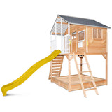 Lifespan Kids Play Houses Winchester Cubby House with Yellow Slide - Lifespan Kids 9347166075666 LKCH-WINCHE-YEL Buy online: Winchester Cubby House with Yellow Slide - Lifespan Kids Happy Active Kids Australia