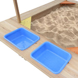 Lifespan Kids Sandpits Playfort 2 Wooden Sandpit with Blue Sun Canopy - Lifespan Kids 9347166072979 LKSP-PLAYF Buy online: Playfort 2 Wooden Sandpit with Blue Sun Canopy  Happy Active Kids Australia