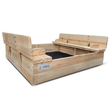 Lifespan Kids Sandpits Strongbox Square Wooden Sandpit - Lifespan Kids 9347166072900 LKSP-STRONG Buy online: Strongbox Square Wooden Sandpit - Lifespan Kids Happy Active Kids Australia