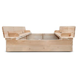 Lifespan Kids Sandpits Strongbox Square Wooden Sandpit - Lifespan Kids 9347166072900 LKSP-STRONG Buy online: Strongbox Square Wooden Sandpit - Lifespan Kids Happy Active Kids Australia