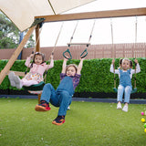 Lifespan Kids Swing Sets & Playsets Carindale Play Centre with Blue Slide - Lifespan Kids 9347166078636 LKPC-CARIND-BLU Buy online : Carindale Play Centre with Blue Slide - Lifespan Kids Happy Active Kids Australia