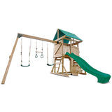 Lifespan Kids Swing Sets & Playsets Carindale Play Centre with Green Slide - Lifespan Kids 9347166078421 LKPC-CARIND-GRN Buy online : Carindale Play Centre with Green Slide - Lifespan Kids Happy Active Kids Australia