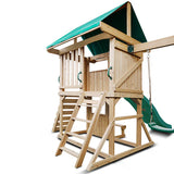 Lifespan Kids Swing Sets & Playsets Carindale Play Centre with Green Slide - Lifespan Kids 9347166078421 LKPC-CARIND-GRN Buy online : Carindale Play Centre with Green Slide - Lifespan Kids Happy Active Kids Australia