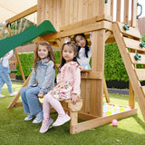 Lifespan Kids Swing Sets & Playsets Carindale Play Centre with Green Slide - Lifespan Kids 9347166078421 LKPC-CARIND-GRN Buy online : Carindale Play Centre with Green Slide - Lifespan Kids Happy Active Kids Australia