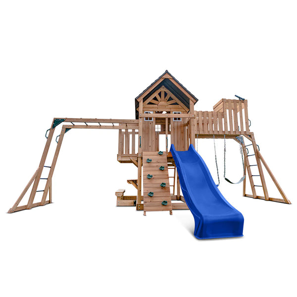 Lifespan Kids Swing Sets & Playsets Kensington Play Centre Set with Blue Slide - Lifespan Kids - OUT OF STOCK eta late Oct (preorder available now) 9347166078582 LKPC-KENS-BLU Buy online: Kensington Centre Set with Blue Slide - Lifespan Kids Happy Active Kids Australia