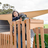 Lifespan Kids Swing Sets & Playsets Kensington Play Centre Set with Green Slide - Lifespan Kids 9347166078377 LKPC-KENS-GRN Buy online: Kensington Centre Set with Green Slide - Lifespan Kids Happy Active Kids Australia