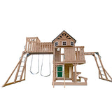 Lifespan Kids Swing Sets & Playsets Kensington Play Centre Set with Green Slide - Lifespan Kids 9347166078377 LKPC-KENS-GRN Buy online: Kensington Centre Set with Green Slide - Lifespan Kids Happy Active Kids Australia