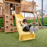 Lifespan Kids Swing Sets & Playsets Kensington Play Centre Set with Yellow Slide - Lifespan Kids 9347166078506 LKPC-KENS-YEL Buy online: Kensington Centre Set with Yellow Slide - Lifespan Kids Happy Active Kids Australia