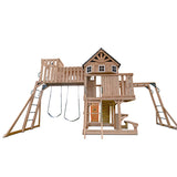 Lifespan Kids Swing Sets & Playsets Kensington Play Centre Set with Yellow Slide - Lifespan Kids 9347166078506 LKPC-KENS-YEL Buy online: Kensington Centre Set with Yellow Slide - Lifespan Kids Happy Active Kids Australia