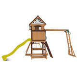 Lifespan Kids Swing Sets & Playsets Meer Brook Play Centre with Yellow Slide - Lifespan Kids 9347166078490 LKPC-MEERB-YEL Buy online: Meer Brook Play Centre with Yellow Slide - Lifespan Kids Happy Active Kids Australia