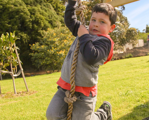Buy online: Knotted Climbing Rope Accessory - Happy Active Kids