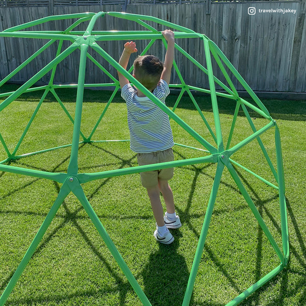 Buy online 2.5m Dome Climbing Frame in Green Lifespan Kids Happy Active Kids